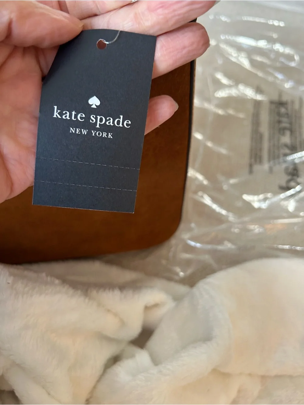 NWT KATE SPADE MARGOT suede shoulder bag.